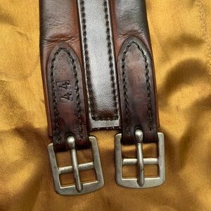 44” all leather English riding girth